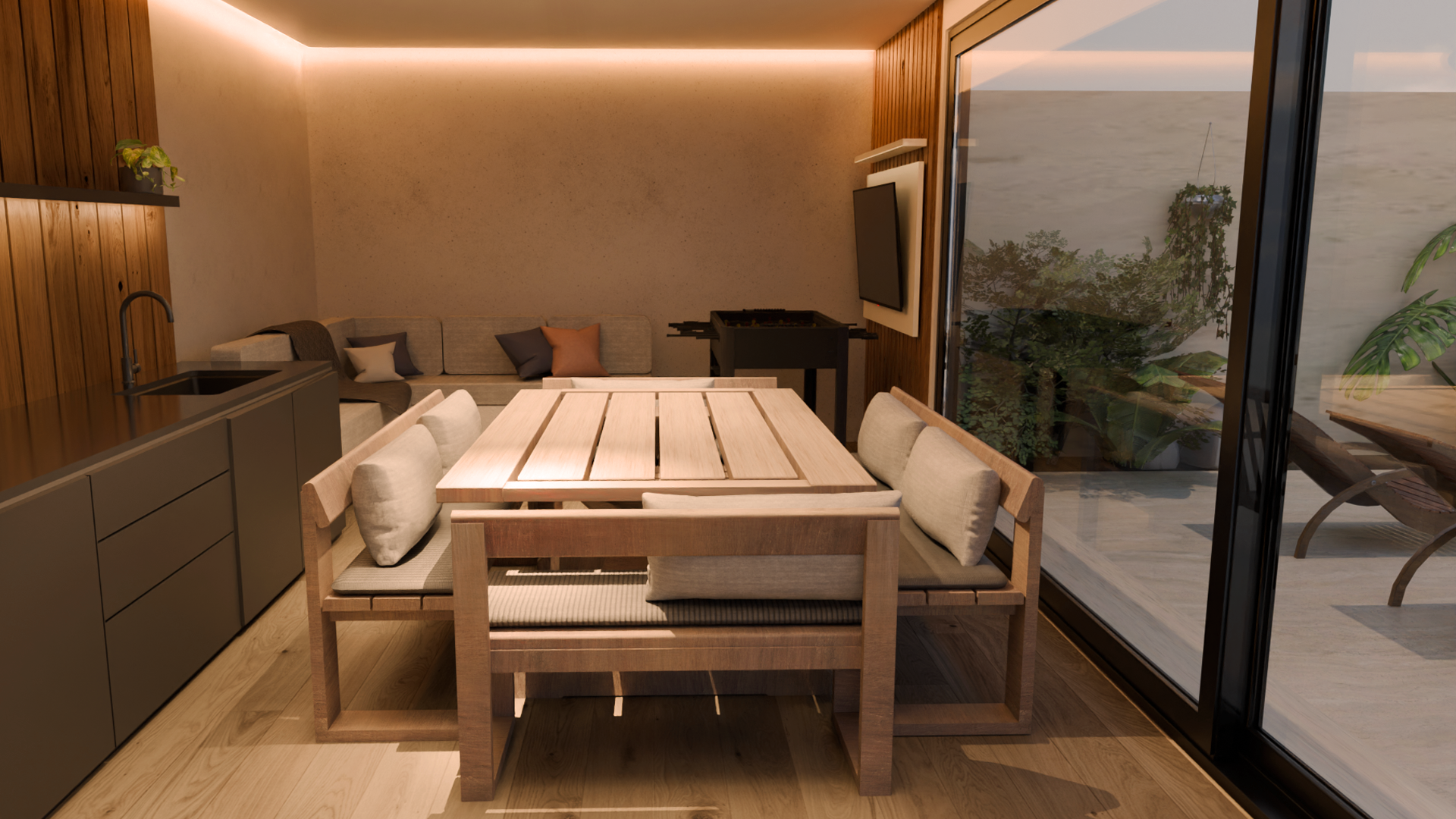 Sol de la Maison - 3D Modelling and Render 1