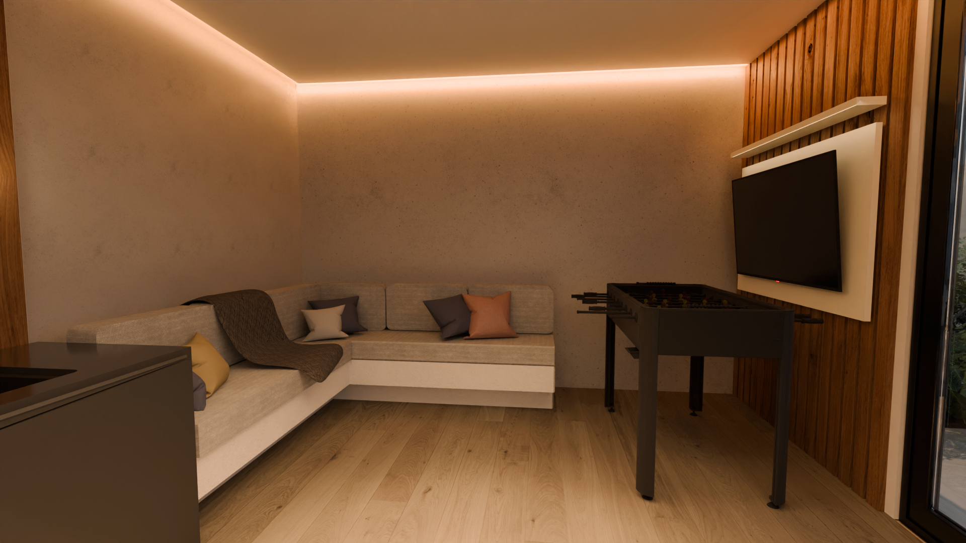 Sol de la Maison - 3D Modelling and Render 2