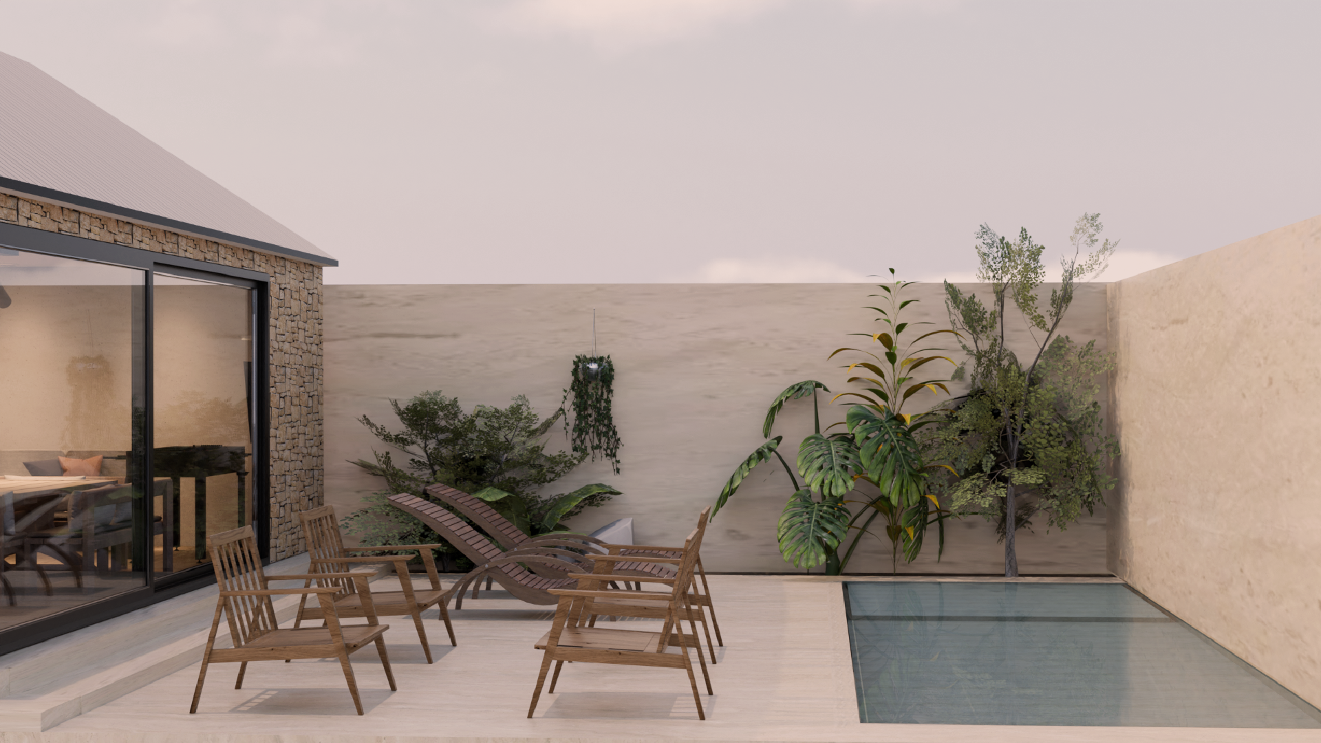 Sol de la Maison - 3D Modelling and Render 3
